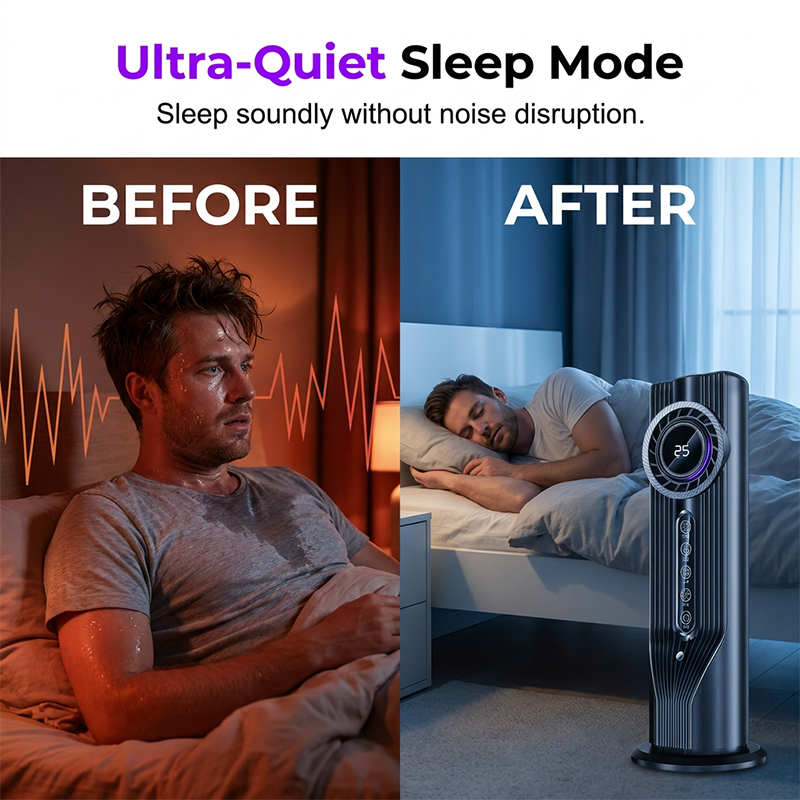 🔥Last Day 49% OFF -Compact 3in1 Portable Air Cooler Fan