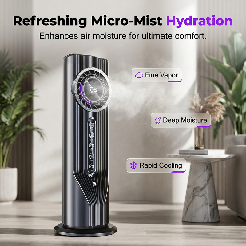 🔥Last Day 49% OFF -Compact 3in1 Portable Air Cooler Fan