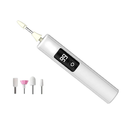 🥳2026 HOT SALE🥳💞50K+ SOLD!💅✨ 49% OFF! Professional Electric Nail Polisher – Smooths thick nails, 99-speed display. Multiple heads for shaping & buffing. Salon at home! 🌟💎