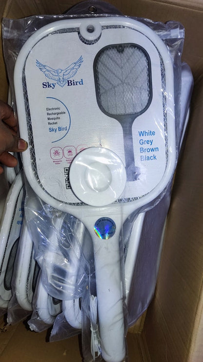 🔦 2-in-1 Mosquito Swatter | ·3000V High Voltage· Hands-Free Stand | Home/Kitchen/Patio/Camping