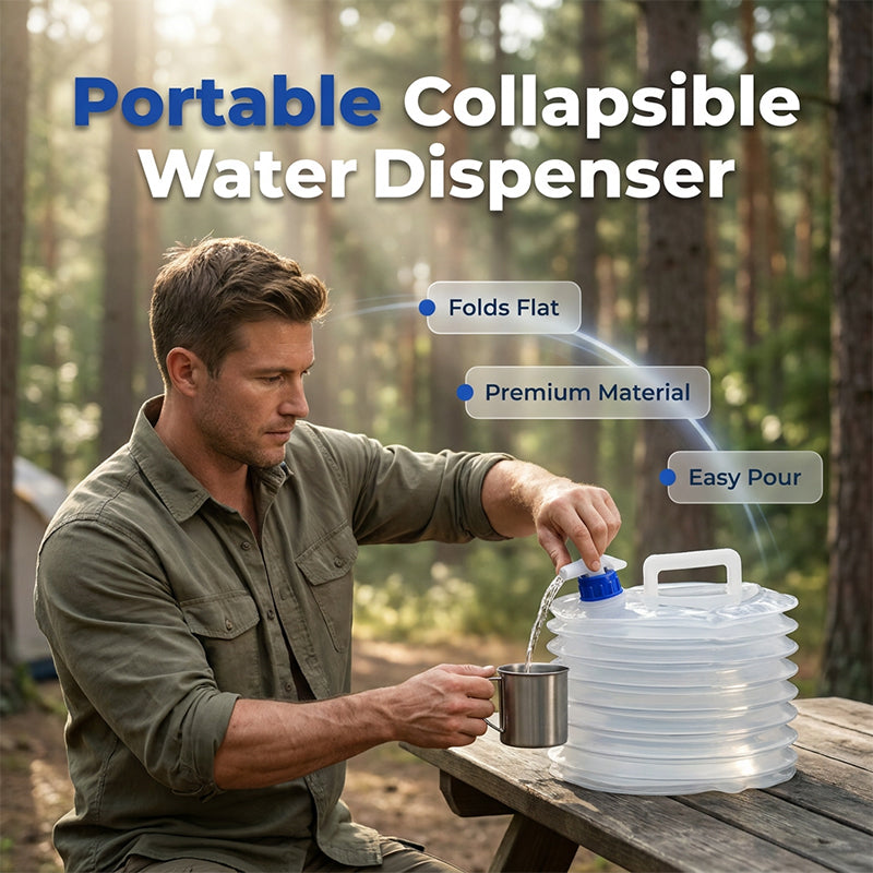 📢📢49% OFF !! ⏰Collapsible Water Container with Spigot