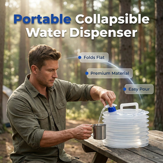 📢📢49% OFF !! ⏰Collapsible Water Container with Spigot