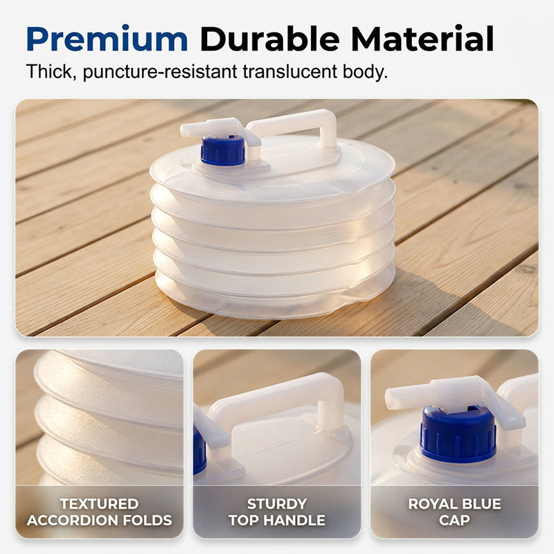 📢📢49% OFF !! ⏰Collapsible Water Container with Spigot