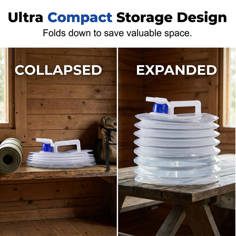 📢📢49% OFF !! ⏰Collapsible Water Container with Spigot