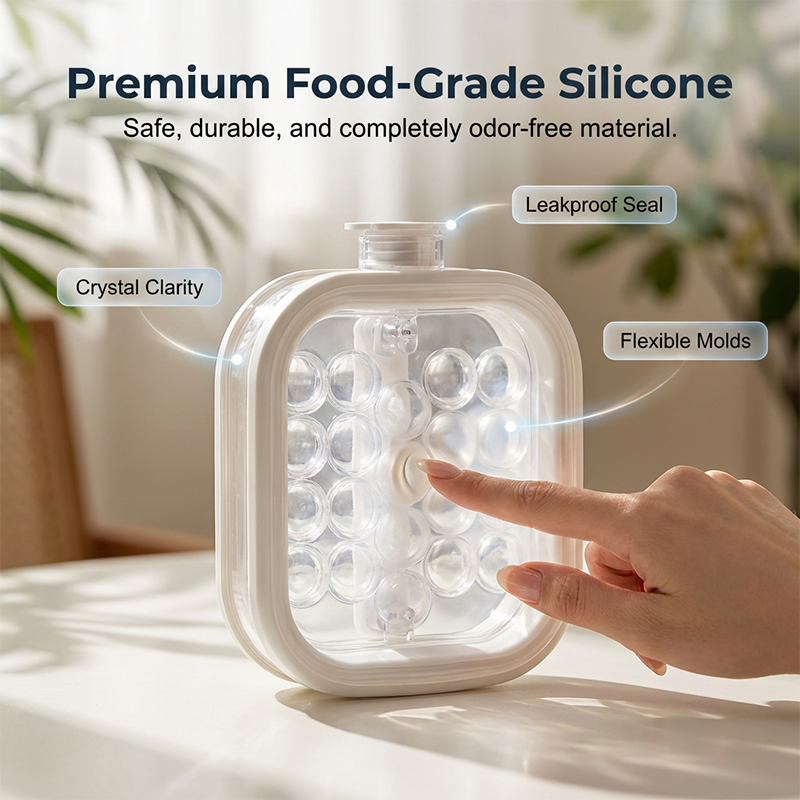 🥇Summer Hot Sale 49% OFF💦Portable Silicone Ice Ball Maker Kettle🧊