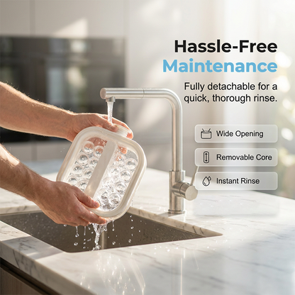 🥇Summer Hot Sale 49% OFF💦Portable Silicone Ice Ball Maker Kettle🧊