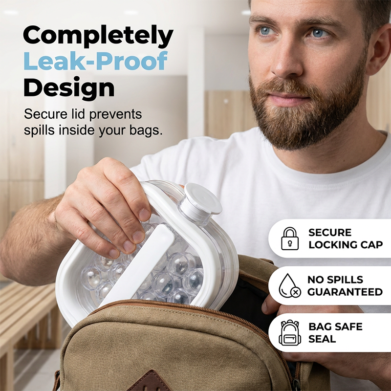 🥇Summer Hot Sale 49% OFF💦Portable Silicone Ice Ball Maker Kettle🧊