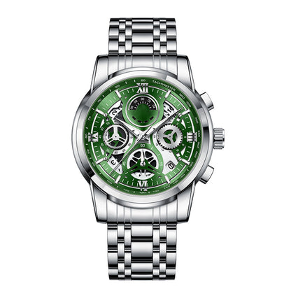 ⌚ LIMITED-TIME 49% OFF! ✨ Men's Classic Quartz Watch – Durable Band, Timeless Style 🖤