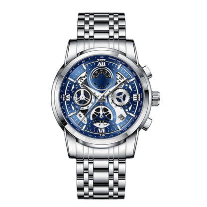 ⌚ LIMITED-TIME 49% OFF! ✨ Men's Classic Quartz Watch – Durable Band, Timeless Style 🖤