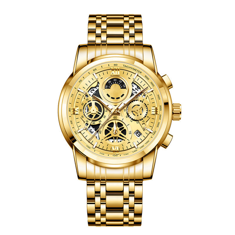 ⌚ LIMITED-TIME 49% OFF! ✨ Men's Classic Quartz Watch – Durable Band, Timeless Style 🖤