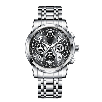 ⌚ LIMITED-TIME 49% OFF! ✨ Men's Classic Quartz Watch – Durable Band, Timeless Style 🖤