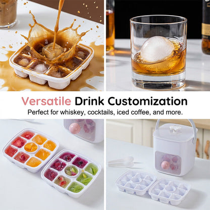 Portable Press Type Ice Bucket🧊