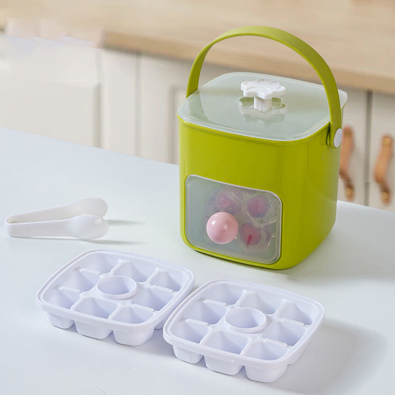 Portable Press Type Ice Bucket🧊