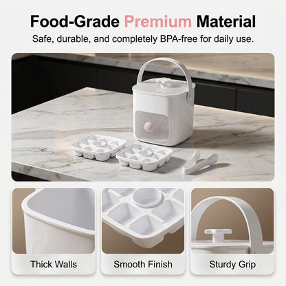 Portable Press Type Ice Bucket🧊