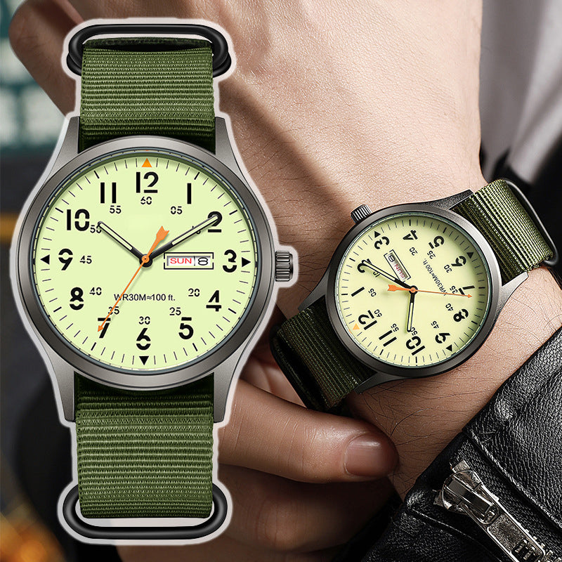 📢📢40% OFF !! ⏰Men's Quartz Watch with Luminous Display