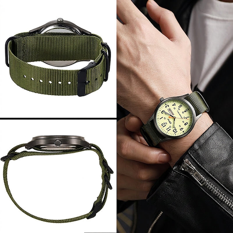 📢📢40% OFF !! ⏰Men's Quartz Watch with Luminous Display