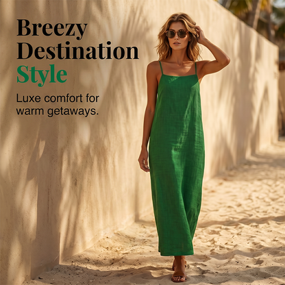 🎁2026 New Arrivals 50% OFF💥Women's Casual Solid Color Slip Dress