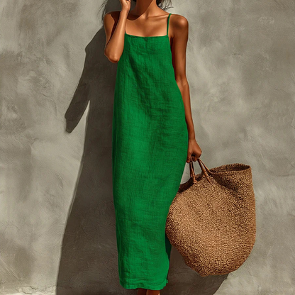 🎁2026 New Arrivals 50% OFF💥Women's Casual Solid Color Slip Dress