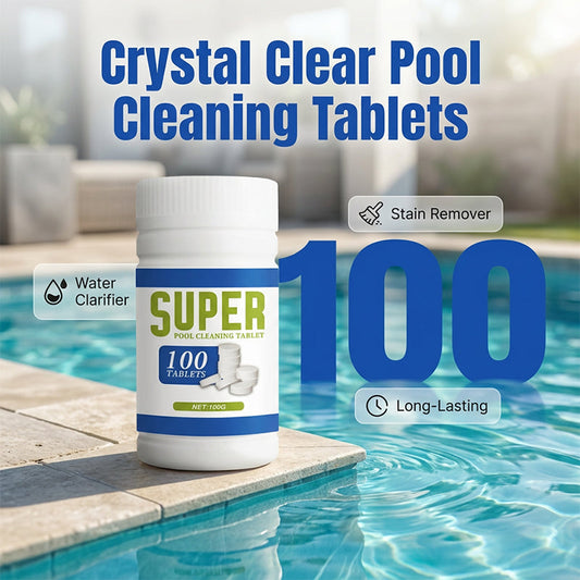 📢📢49% OFF !! ⏰Multi-Action Pool Cleaning Tablets