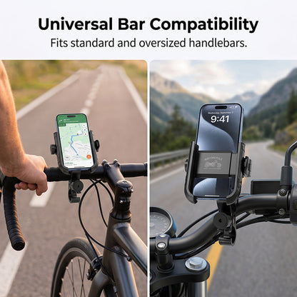 🎉 2026 Sale — Over 42,000 Sold! 🚴‍♂️ Quick-Release Bike Phone Mount – SecureLock & Shockproof Padding 📱