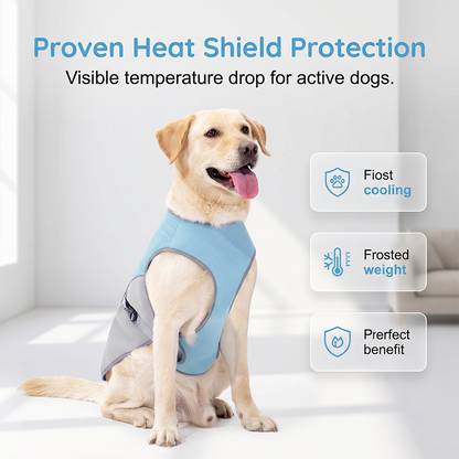 🐶 48% OFF NOW! ☀️ Dog Cooling Vest Harness – Ice-silk fabric & adjustable – Keeps your pet cool in summer – perfect for walks, beach or travel 🐾🌊✨