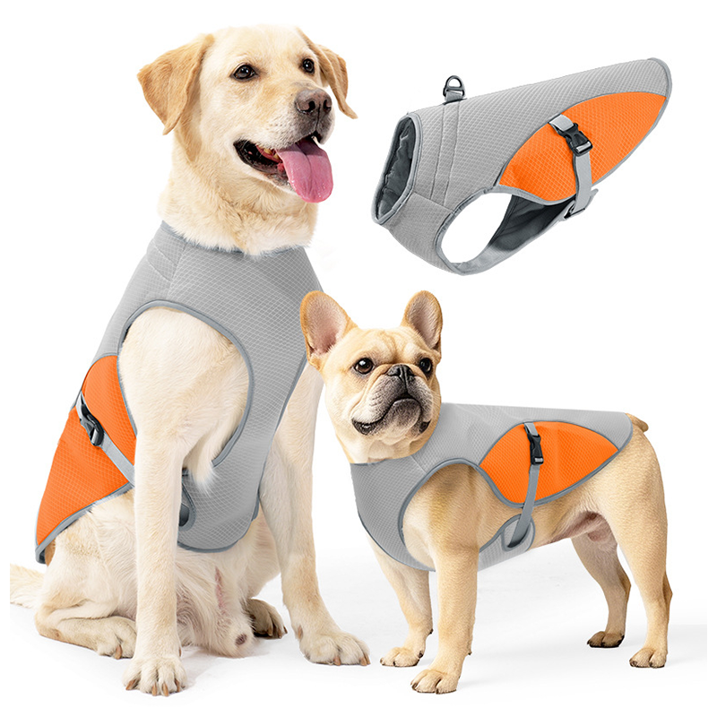 🐶 48% OFF NOW! ☀️ Dog Cooling Vest Harness – Ice-silk fabric & adjustable – Keeps your pet cool in summer – perfect for walks, beach or travel 🐾🌊✨