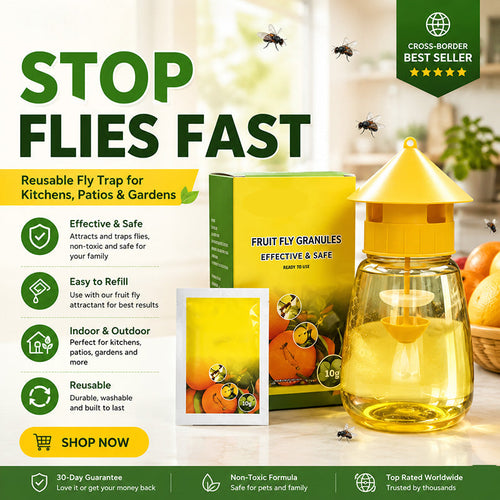 ⏳💥Final 3 hours-＄14.99!! 🔥 Indoor and Outdoor Hanging Fly Trap