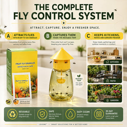 ⏳💥Final 3 hours-＄14.99!! 🔥 Indoor and Outdoor Hanging Fly Trap