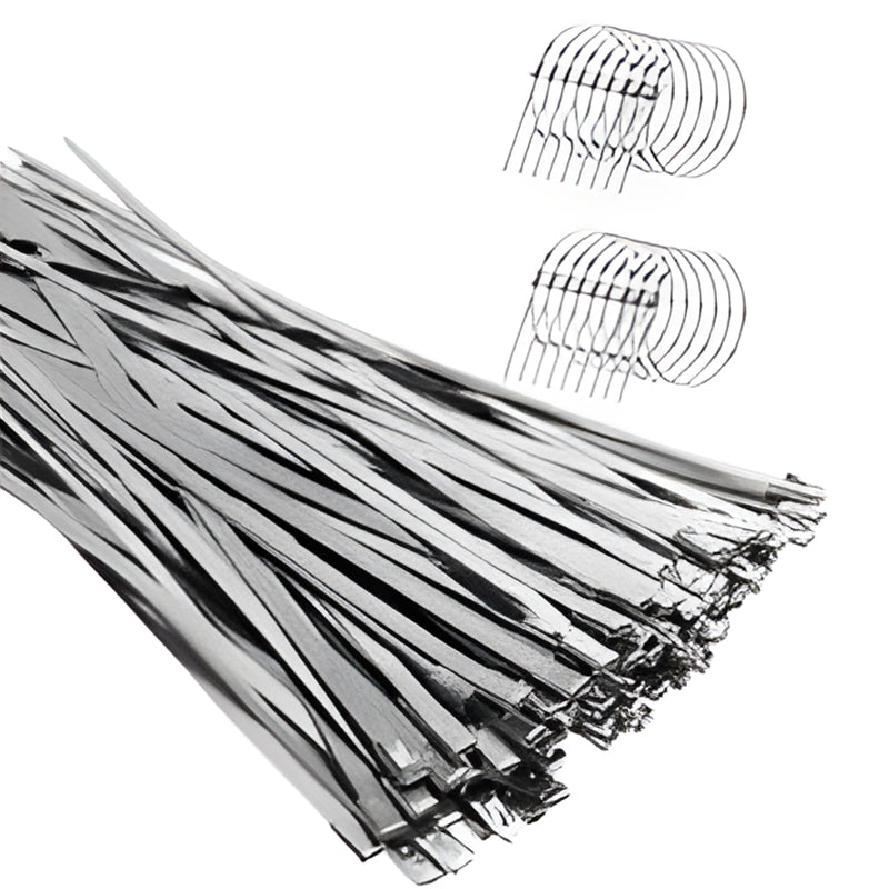 📢📢50% OFF !! ⏰Heavy-Duty Self-Locking Stainless Steel Cable Ties