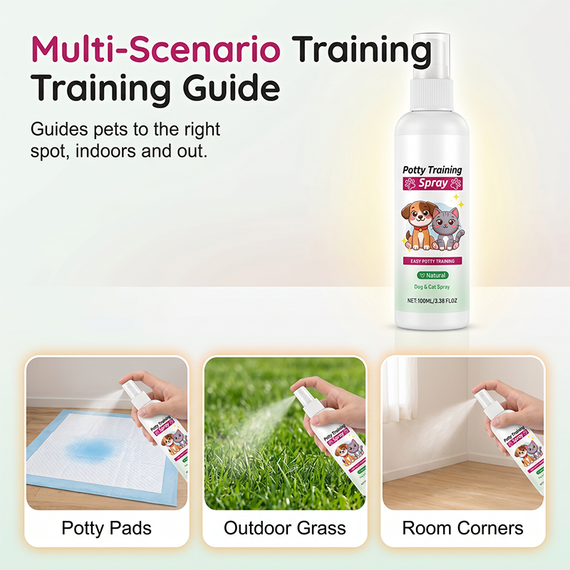 🐶🐱Pet Potty Training Spray for Dogs & Cats