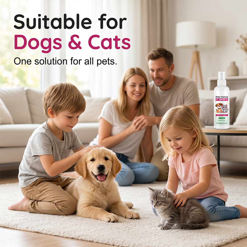 🐶🐱Pet Potty Training Spray for Dogs & Cats