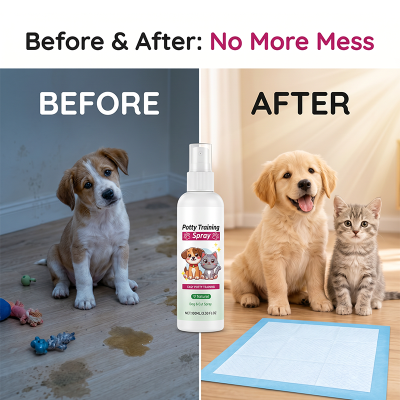 🐶🐱Pet Potty Training Spray for Dogs & Cats