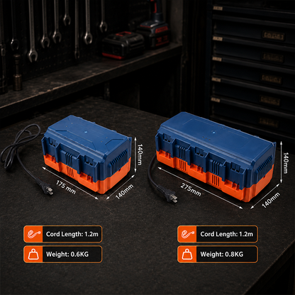 🔋Multi-Slot Lithium Battery Fast Charger