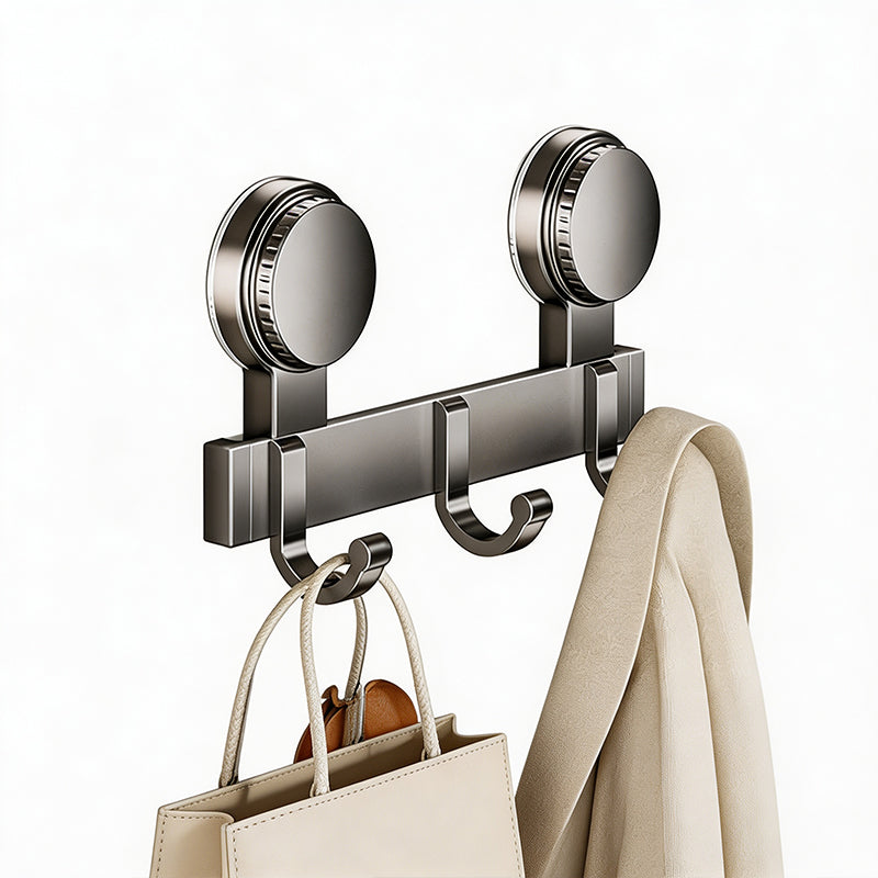 📢📢50% OFF !! ⏰Suction Cup Over Door Hook Rack