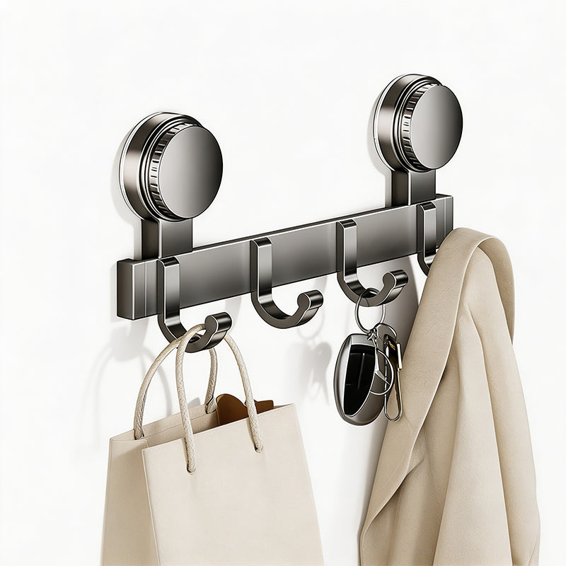 📢📢50% OFF !! ⏰Suction Cup Over Door Hook Rack
