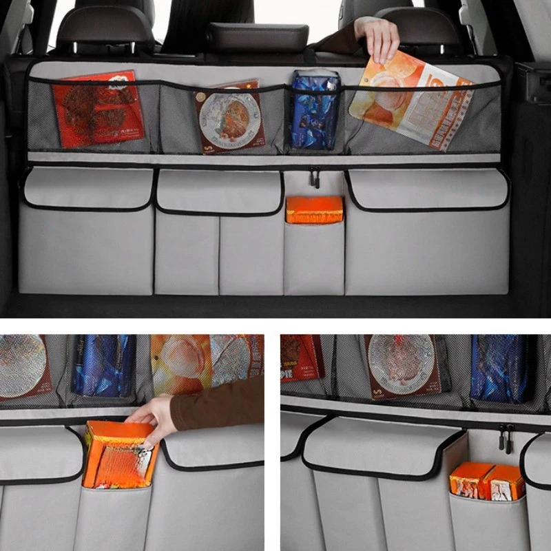 🚗50% OFF NOW!📦 Hanging Trunk Storage Bag – Large Capacity, Space-Saving & Durable Oxford Fabric 🛡️