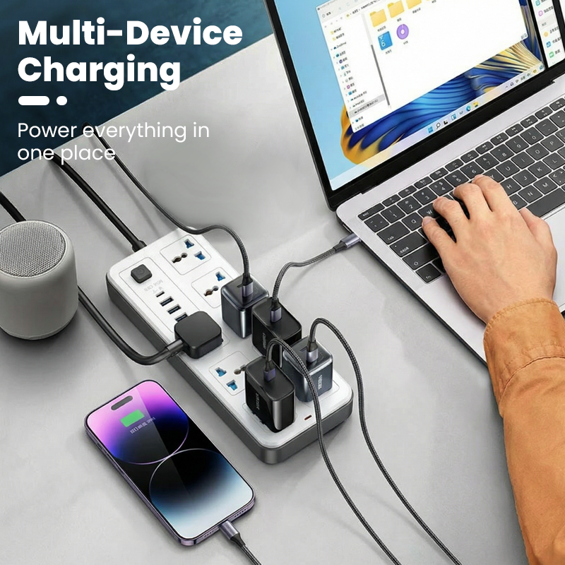 📢📢50% OFF !! ⏰Multi-Outlet Power Strip with Extension Cord
