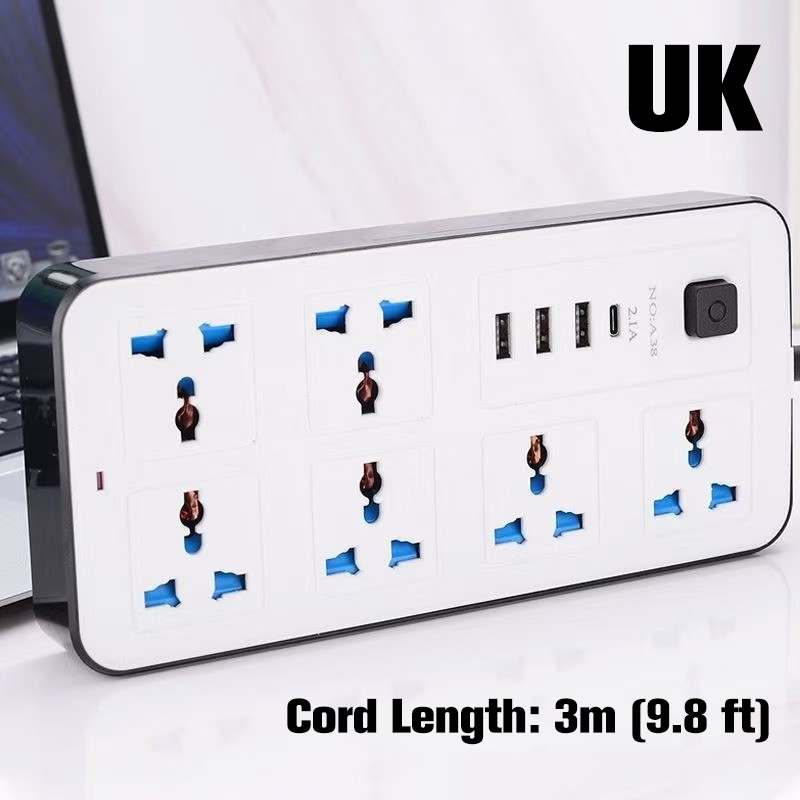 📢📢50% OFF !! ⏰Multi-Outlet Power Strip with Extension Cord