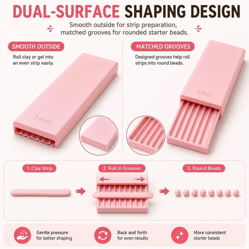 3D Printed Mini Clay Ball Maker Set